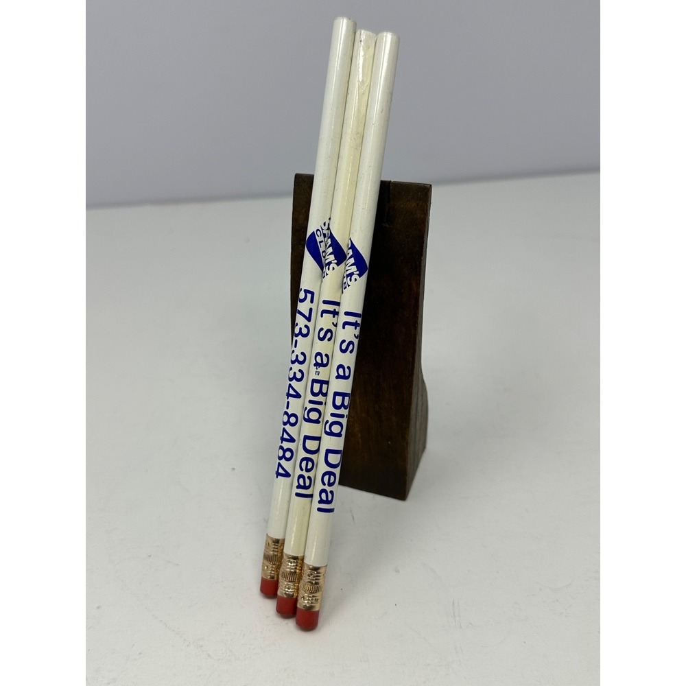 Lot of 3 Unused Vintage Sam's Club Advertising Wood Pencils Z0